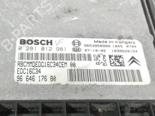 Engine control unit (ECU) CITROËN C4 Picasso I MPV (UD_) 1.6 HDi | BP24318785M57 