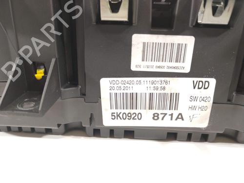 Instrument cluster VW GOLF VI (5K1) 1.6 TDI | BP29993497C47  - Image 5