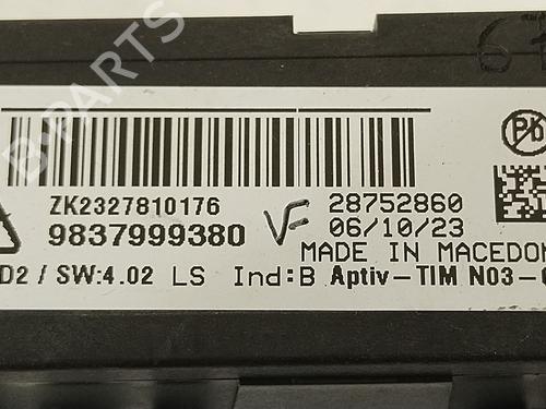 Electronic module PEUGEOT TRAVELLER Bus (V_) 2.0 BlueHDi 145 | BP33431544M83 - Image 5