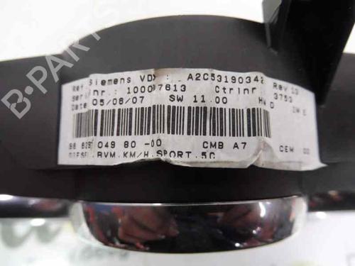 Instrument cluster PEUGEOT 207 SW (WK_)  | BP1938504C47 