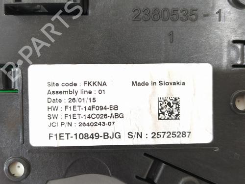 Instrument cluster FORD FOCUS III 1.0 EcoBoost | BP10376162C47 