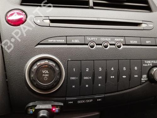 Used Radio HONDA CIVIC VIII Hatchback (FN, FK) 2.2 CTDi (FK3) (140 hp) 18906372