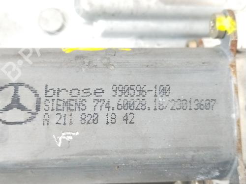 Front left window mechanism MERCEDES-BENZ C-CLASS (W203)  | BP28034637C22 