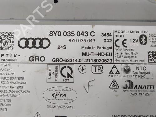 Electronic module AUDI A3 Sportback (8YA, 8YF)  | BP13577137M83 