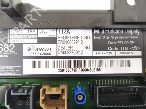 Display monitor RENAULT CAPTUR I (J5_, H5_) | BP4599992C48 - Image 5