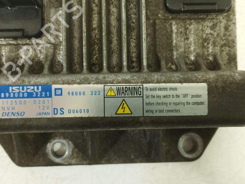 Engine control unit (ECU) OPEL MERIVA A MPV (X03) 1.7 CDTI (E75) | BP38932170M57 - Image 4