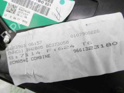 Instrument cluster PEUGEOT 307 CC (3B)  | BP2345763C47 
