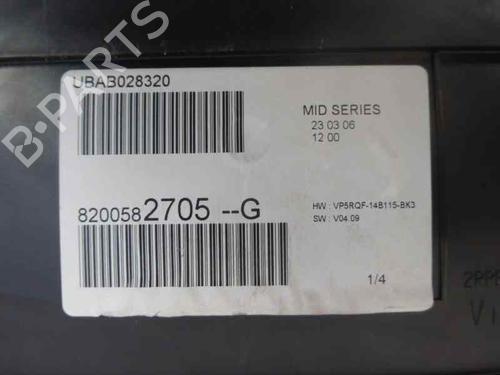 Instrument cluster RENAULT CLIO III (BR0/1, CR0/1)  | BP1879320C47 