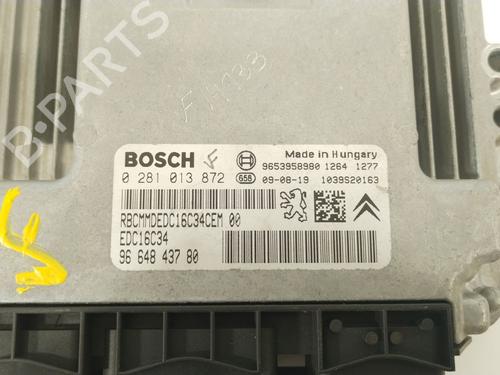 Engine control unit (ECU) CITROËN BERLINGO MULTISPACE (B9) 1.6 HDi 110 | BP28193572M57 