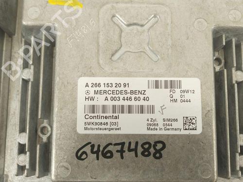 Engine control unit (ECU) MERCEDES-BENZ A-CLASS (W169) A 150 (169.031, 169.331) | BP27892526M57 - Image 4