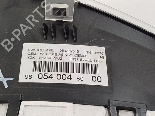 Instrument cluster PEUGEOT 208 I (CA_, CC_)  | BP24891189C47 
