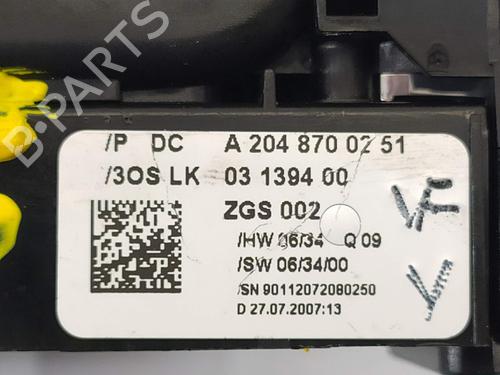 Left front window switch MERCEDES-BENZ C-CLASS (W204) | BP7167547I27 - Image 6