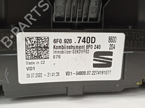Instrument cluster SEAT IBIZA V (KJ1, KJG) 1.0 TSI | BP18242609C47 