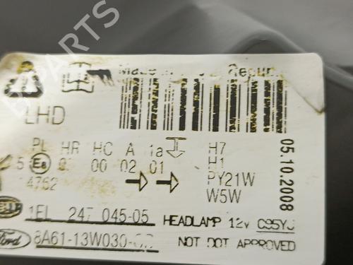 Left headlight FORD FIESTA VI (CB1, CCN) 1.6 TDCi | BP33824673C28 - Image 8