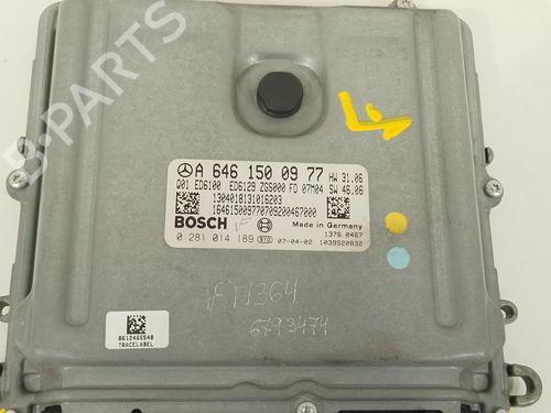 Engine control unit (ECU) MERCEDES-BENZ VITO / MIXTO Van (W639) 115 CDI (639.601, 639.603, 639.605) | BP36340374M57 - Image 2