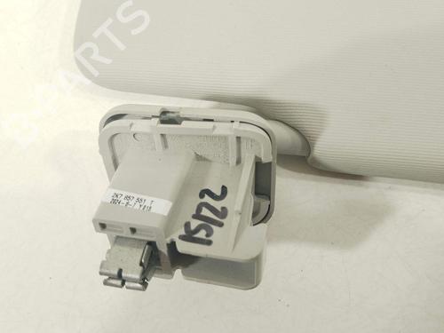 Left sun visor VW CADDY V Box Body/MPV (SBA, SBH) 2.0 TDi | BP38046945I1 - Image 5
