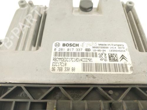 Engine control unit (ECU) CITROËN C3 II (SC_) 1.4 HDi 70 (SC8HZC, SC8HR0, SC8HP4) | BP26525191M57 - Image 4