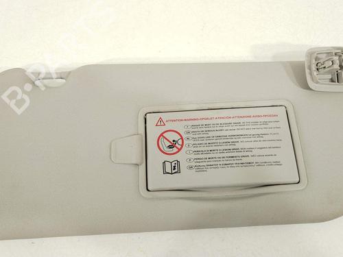 Right sun visor CITROËN C4 II (NC_) 1.6 HDi 90 | BP37152249I2 - Image 2