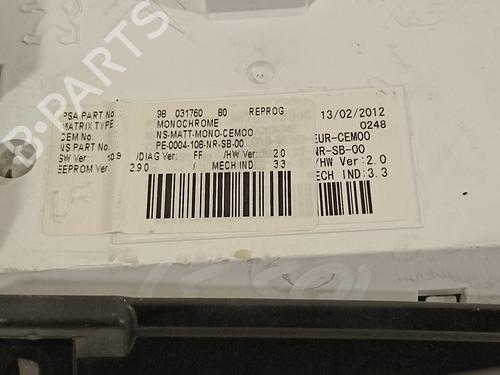 Instrument cluster CITROËN DS5  | BP13745522C47 