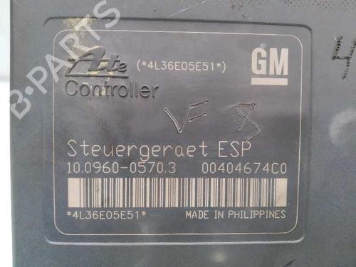ABS pump OPEL ZAFIRA / ZAFIRA FAMILY B (A05)  | BP4881970M43 