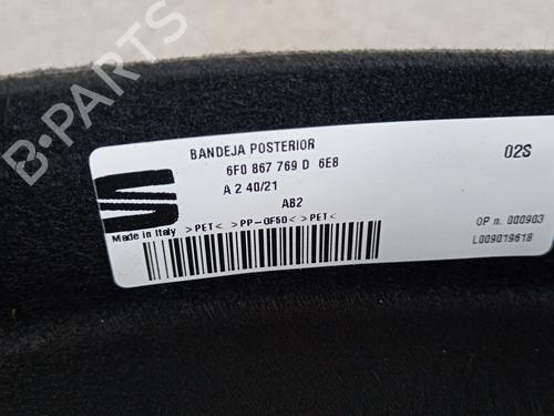 Rear parcel shelf SEAT IBIZA V (KJ1, KJG) 1.0 TSI | BP36460540C85  - Image 6