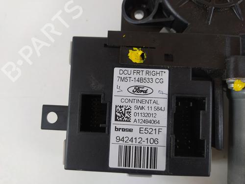 Right front window motor FORD KUGA II (DM2)  | BP14936801E20 