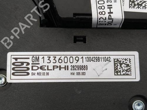 Radio OPEL ASTRA J (P10)  | BP6565496E6 
