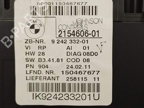 Instrument cluster BMW 1 (E81) 116 d | BP33177647C47 - Image 9