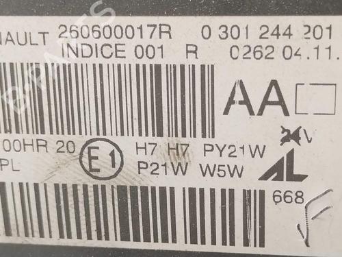 Left headlight RENAULT MEGANE III Hatchback (BZ0/1_, B3_) 1.5 dCi | BP38062229C28 - Image 5