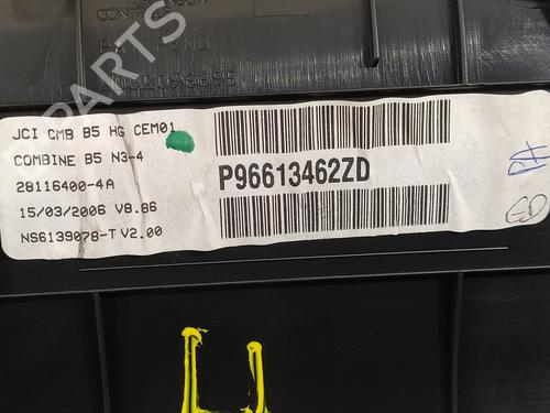 Instrument cluster CITROËN C4 Coupe (LA_)  | BP10007515C47 