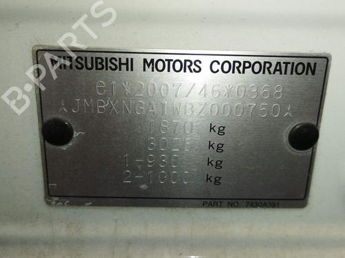 Engine MITSUBISHI ASX (GA_W_) 1.6 MIVEC (GA1W) | BP39246220M1 - Image 4