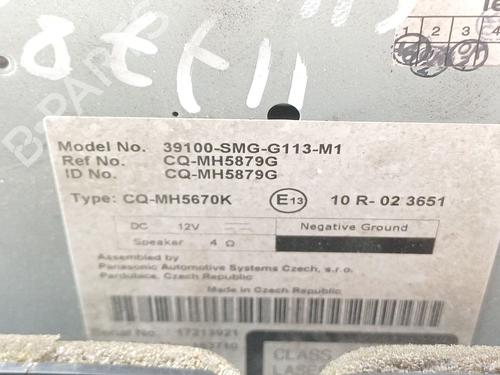 Radio HONDA CIVIC VIII Hatchback (FN, FK)  | BP16812831E6 