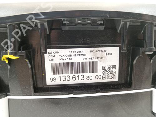 Instrument cluster CITROËN C3 II (SC_)  | BP16797339C47 