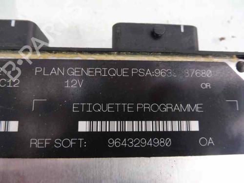 Engine control unit (ECU) CITROËN XSARA (N1) 1.9 D | BP1840891M57 