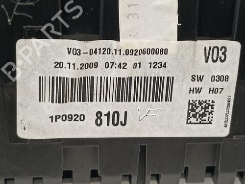 Instrument cluster SEAT LEON (1P1) 1.9 TDI | BP15096927C47 