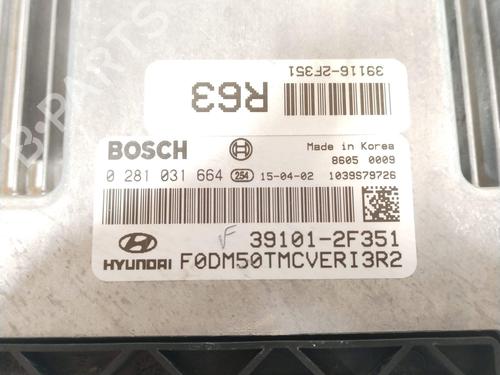 Engine control unit (ECU) HYUNDAI SANTA FÉ III (DM, DMA) 2.2 CRDi 4WD | BP36989357M57 - Image 4