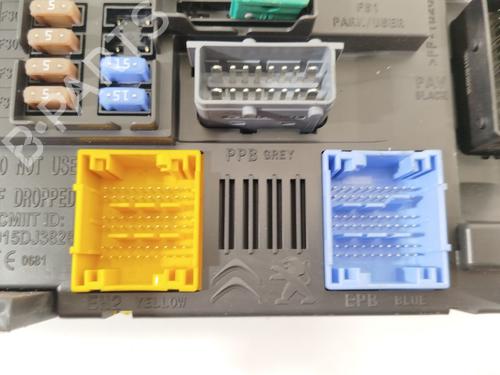 Fuse box PEUGEOT 308 II (LB_, LP_, LW_, LH_, L3_)  | BP22221661E1 