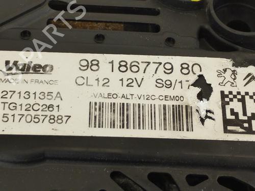 Alternator PEUGEOT 208 I (CA_, CC_) 1.2 VTI 82 | BP9392928M7 