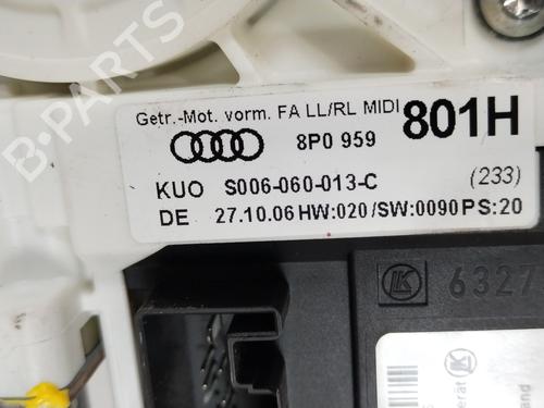 Front left window mechanism AUDI A3 (8P1) 1.6 FSI | BP29182727C22 
