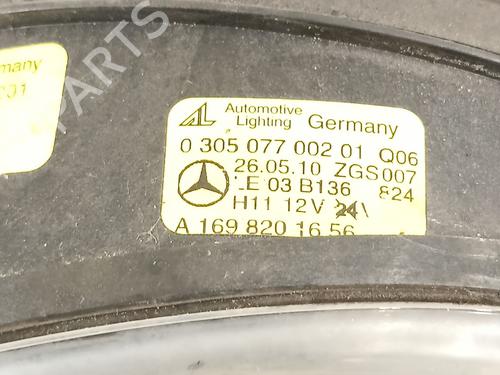 Right front fog light MERCEDES-BENZ A-CLASS (W169)  | BP16810762C31 