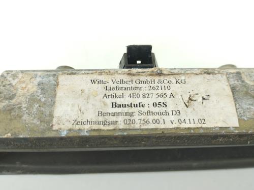 Tailgate handle AUDI A8 D3 (4E2, 4E8) 3.7 quattro | BP5680666C132 