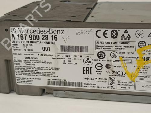 Radio MERCEDES-BENZ GLE (V167) GLE 300 d 4-matic (167.119) | BP17672616E6