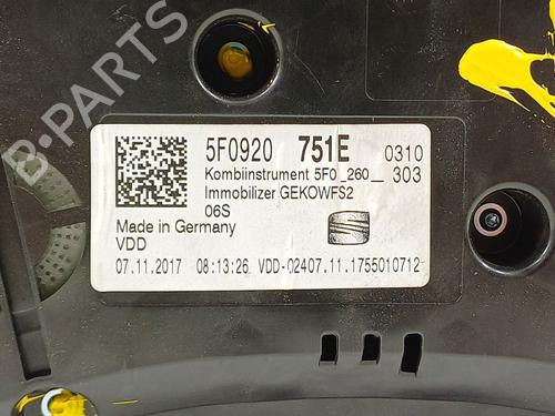 Instrument cluster SEAT LEON ST (5F8)  | BP17568922C47