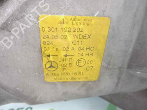 Right headlight MERCEDES-BENZ A-CLASS (W168) A 170 CDI (168.009, 168.109) | BP1879651C29 