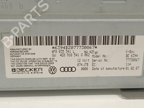 Radio AUDI A6 C6 (4F2)  | BP18660378E6 
