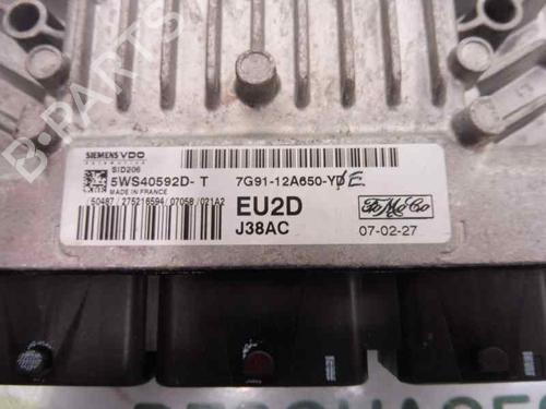 Engine control unit (ECU) FORD MONDEO IV (BA7)  | BP1850883M57 