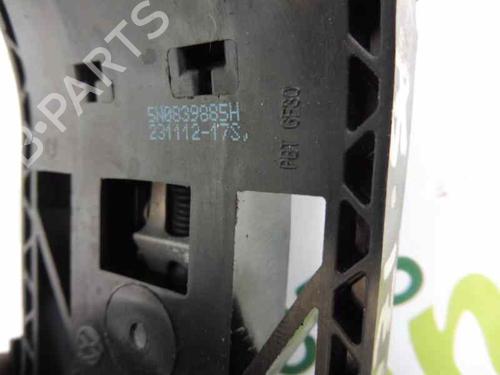 Rear left exterior door handle VW GOLF VI (5K1)  | BP1846031C130