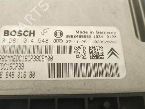 Engine control unit (ECU) CITROËN C5 III (RD_) 2.2 HDi (RD4HTH) | BP37070023M57 - Image 2