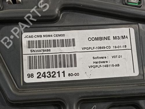 Instrument cluster CITROËN C-ELYSEE (DD_)  | BP8322055C47 