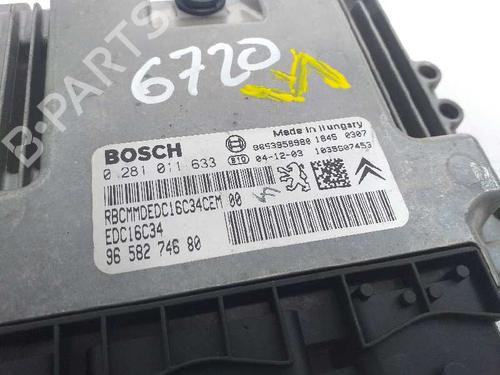 Engine control unit (ECU) PEUGEOT 407 (6D_)  | BP7265531M57 